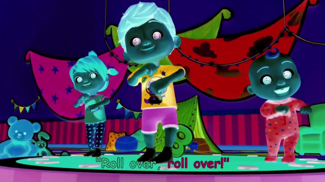 Cocomelon says there were eight in the bed, 