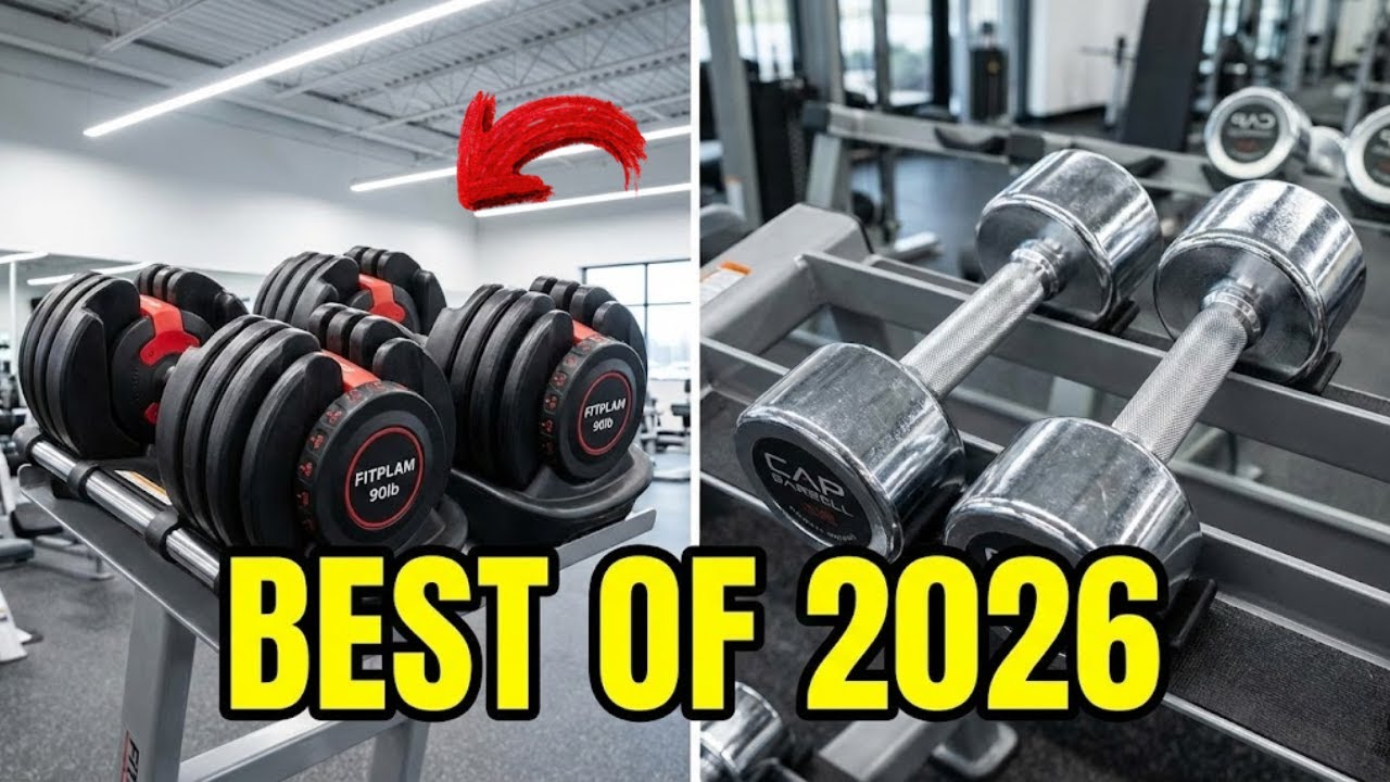 Best Adjustable Dumbbells (2026) – Top 5 Picks for Strength & Space-Saving!