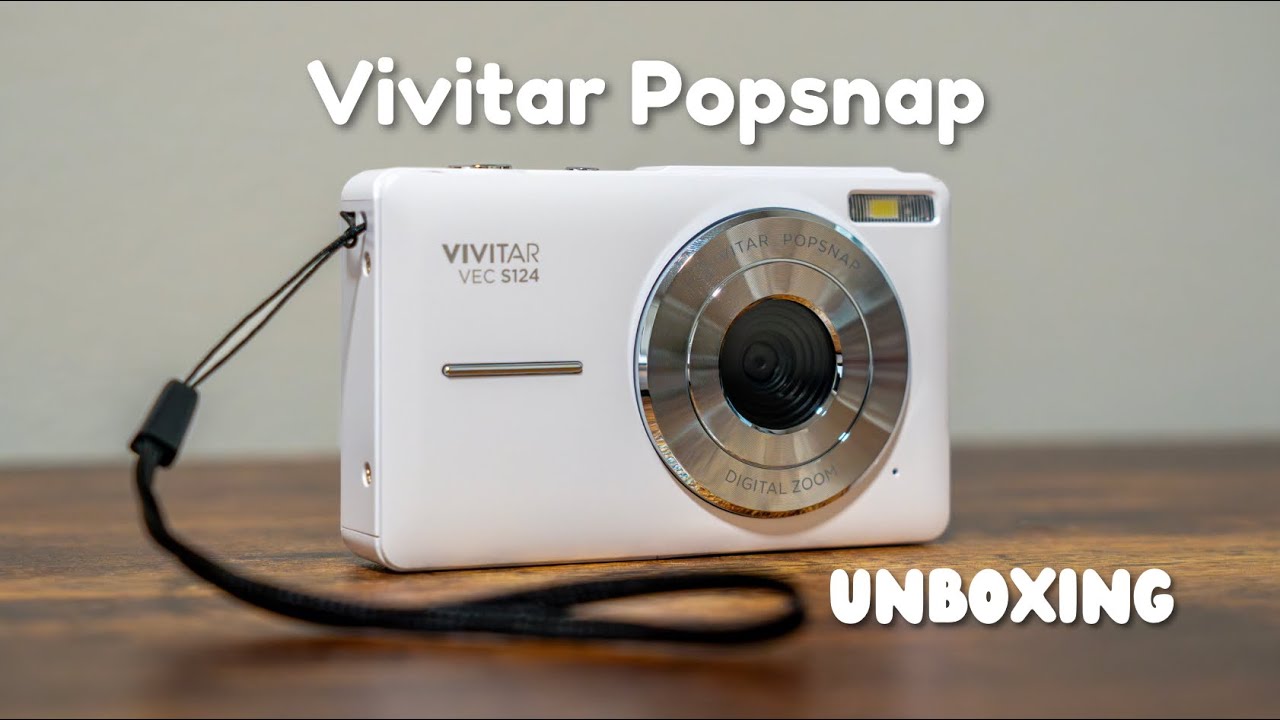 A Camera for $30?! Unboxing The TikTok Viral Vivitar Popsnap Digital Camera - ASMR