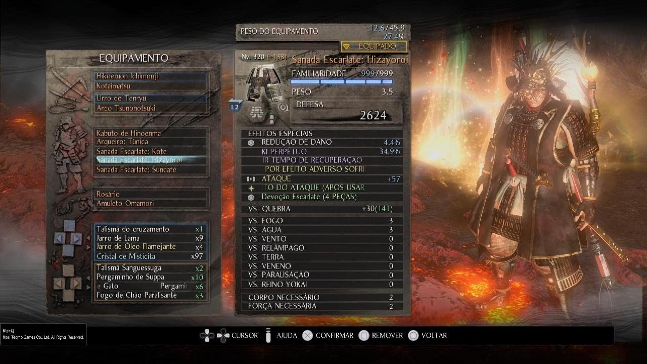 Nioh - Tutorial Build Damage 999999k - Katana