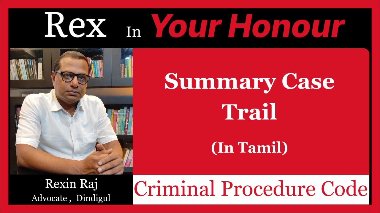Summary Trial | Tamil | Crpc | Summons Case | IPC | Cheque Case | Offence | Trial | Warrant Case