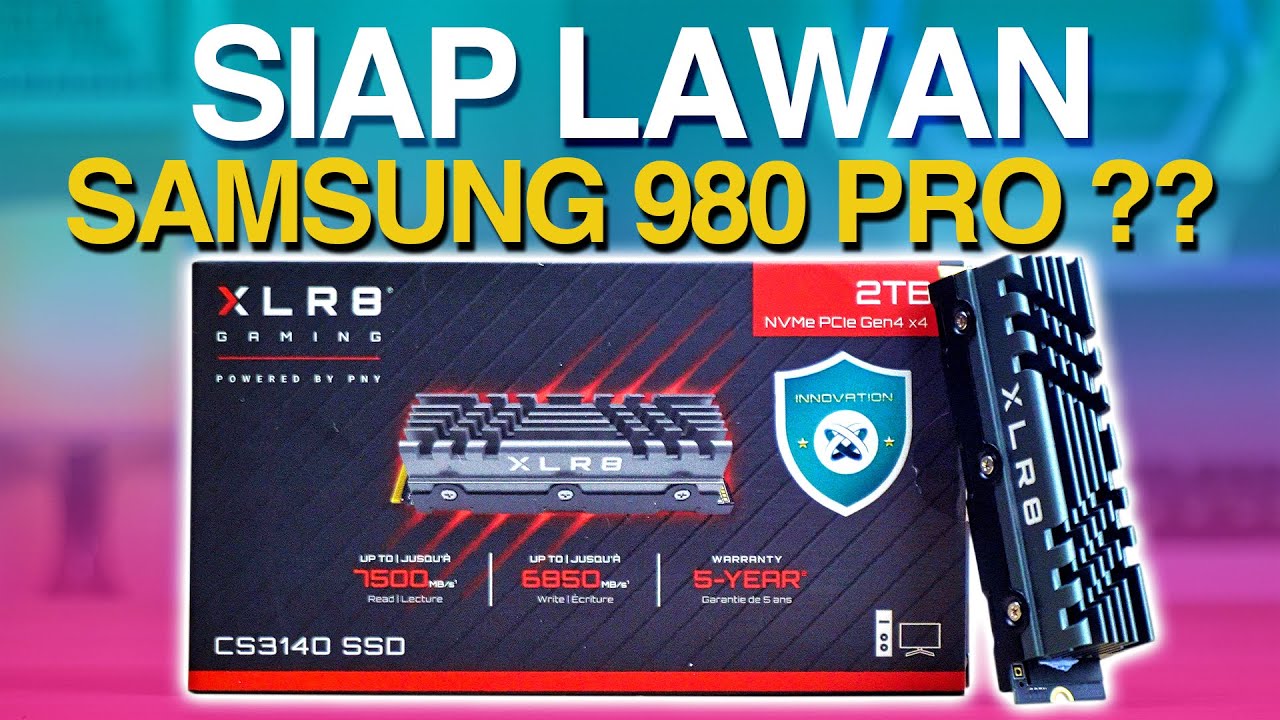 SSD PNY XLR8 CS3140 2TB - SSD NVME Gen 4x4 SIAP TEMPUR!