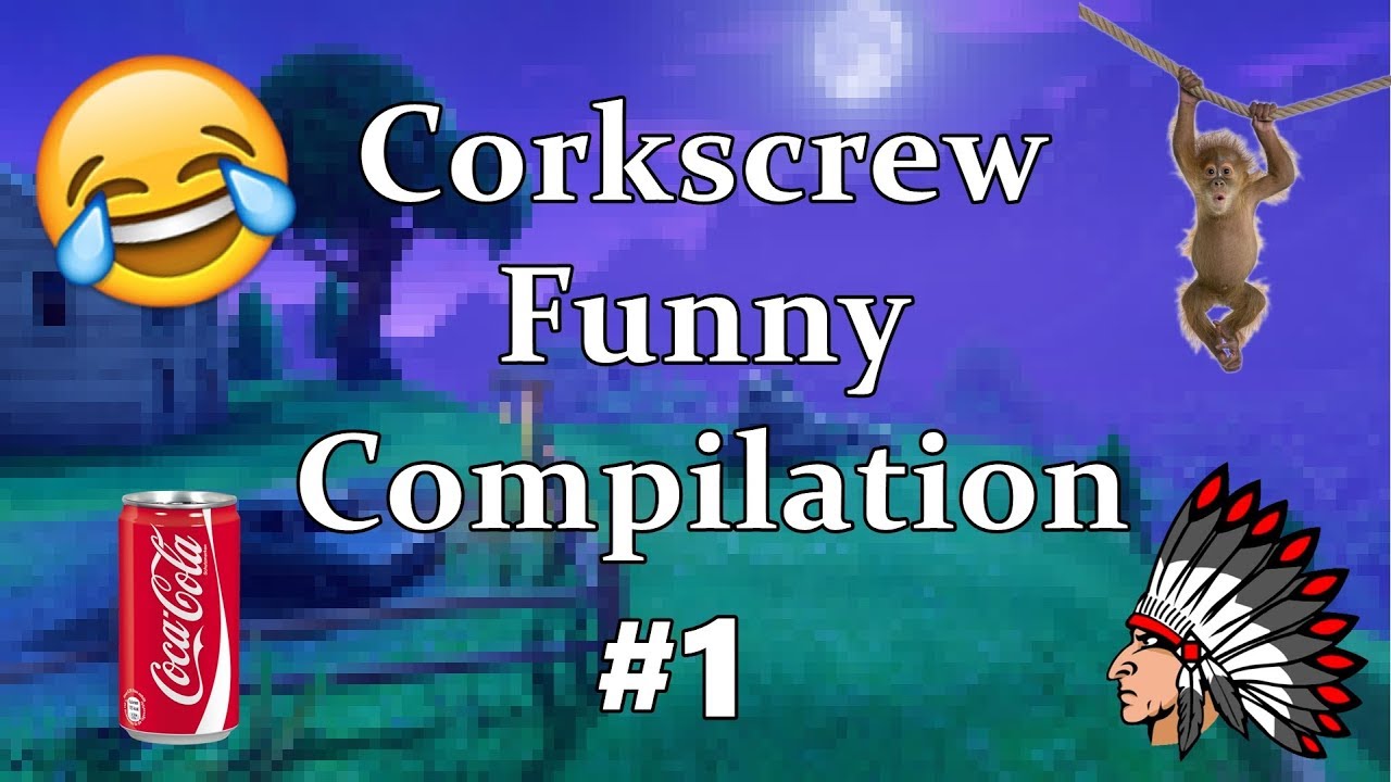 Corkscrew2 Funny Compilation #1 - Как да отворим кенче