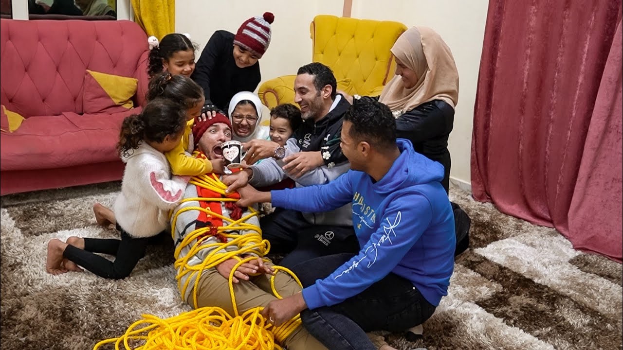 اخيراً..🤫ضحكنا علية(شرب الطعم😭)