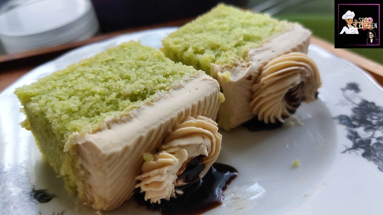 Kek Pandan Gula Melaka ( my version )