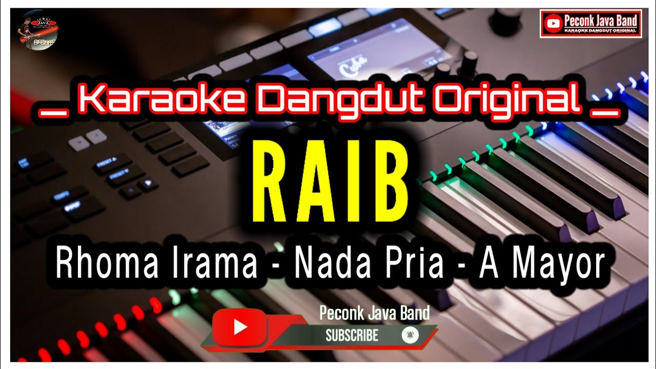 RAIB KARAOKE NADA PRIA RHOMA IRAMA_KARAOKE DANGDUT