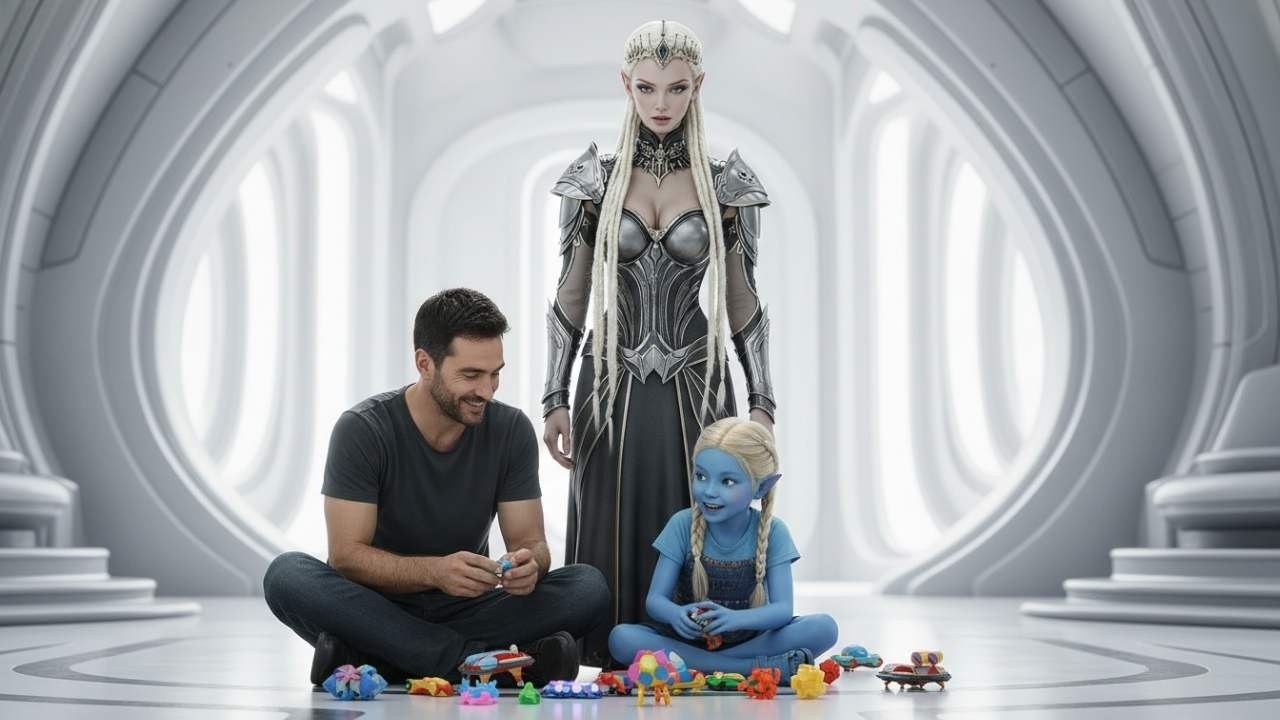 The Empress's Daughter Went Missing... They Found Her Playing in the Human's Room