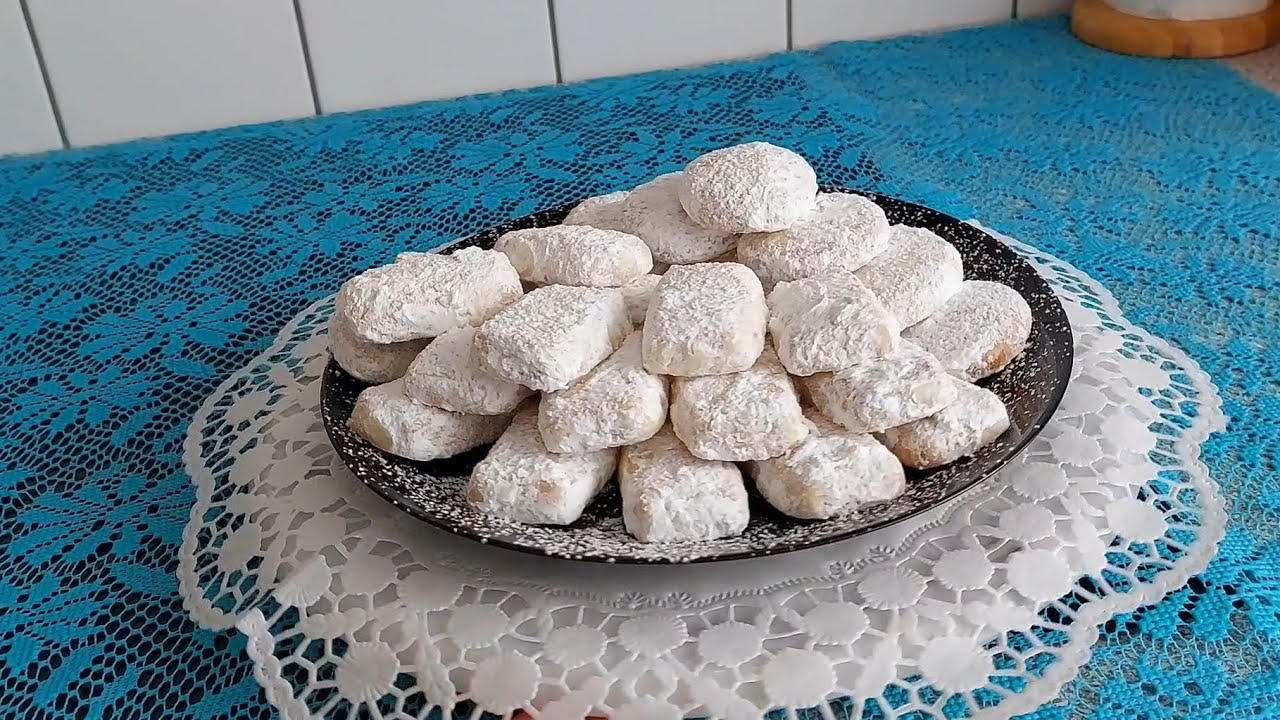 БЕЛОСНЕЖНАЯ КРАСОТА!НЕЖНОЕ ТАЮЩЕЕ ВО РТУ ПЕЧЕНЬЕ! 