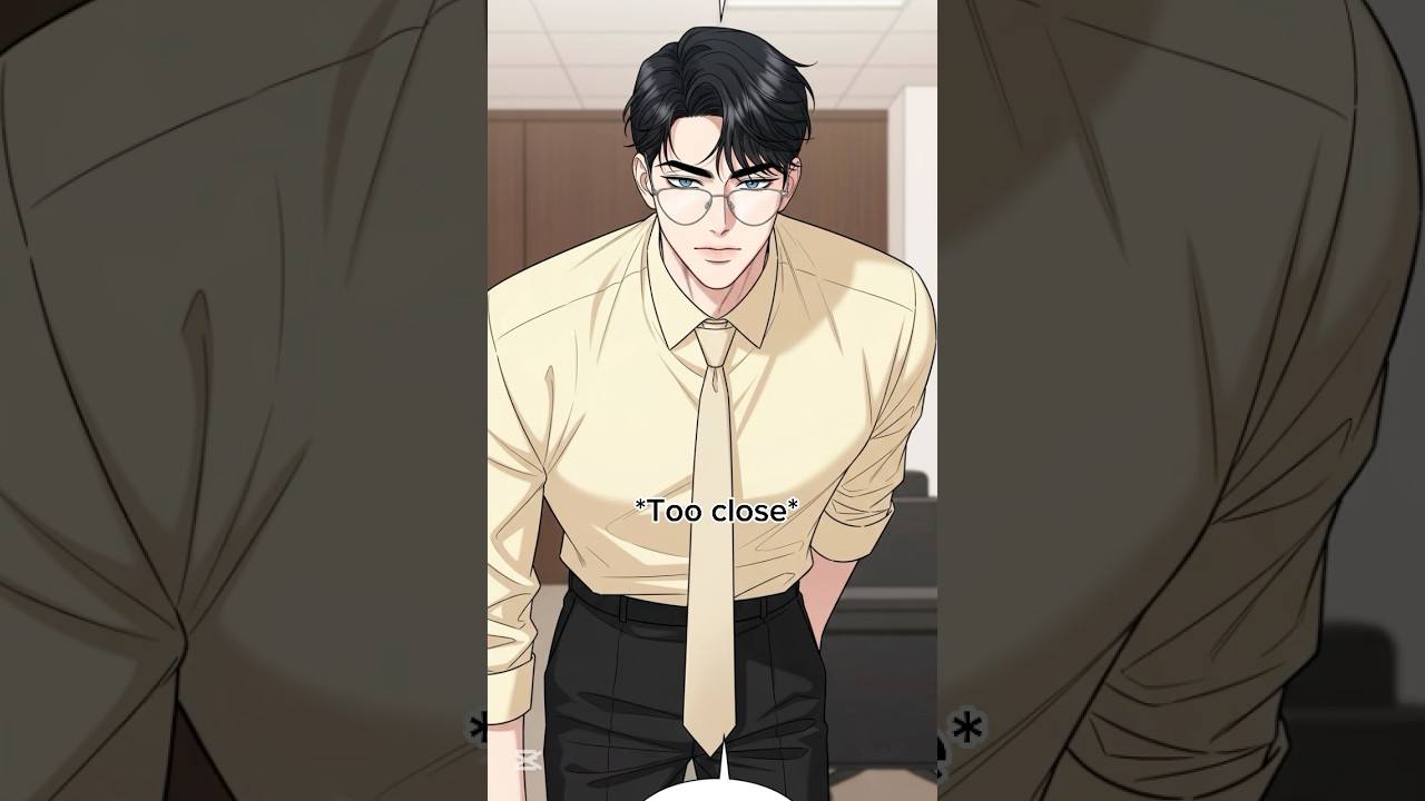 Too close to her handsome professor😩#manhwa #manhwareccomendation #webtoon #fyp #edit #delulu #art