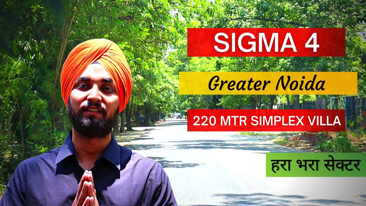 SIGMA 4, Greater Noida - 220 Mtr Authority Independent Simplex Villas