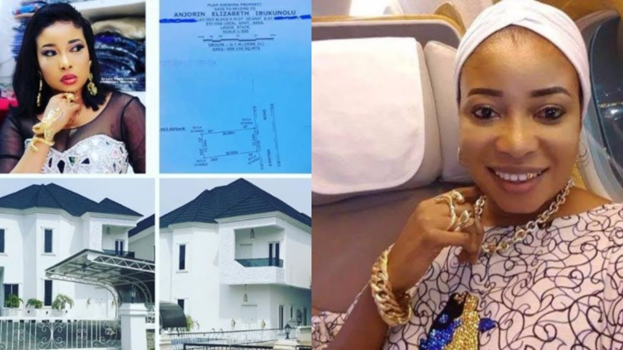 Money Speaking! Lizzy Anjorin Show The Inside Of Her 350million Mansion In Lekki [Little Paradise]