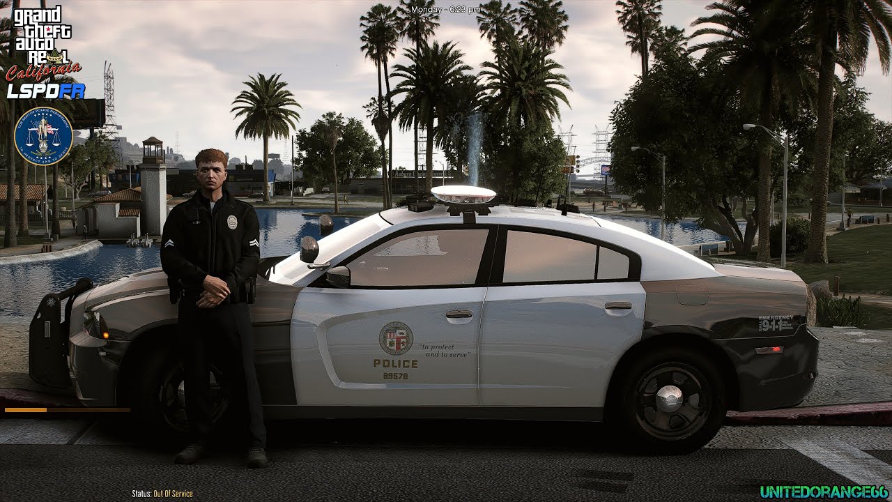 GTA V - LSPDFR 0.4.9🚔 - LA Revo - LAPD - Gun Store Shootout | Pursuit Kidnapper Van - 4K