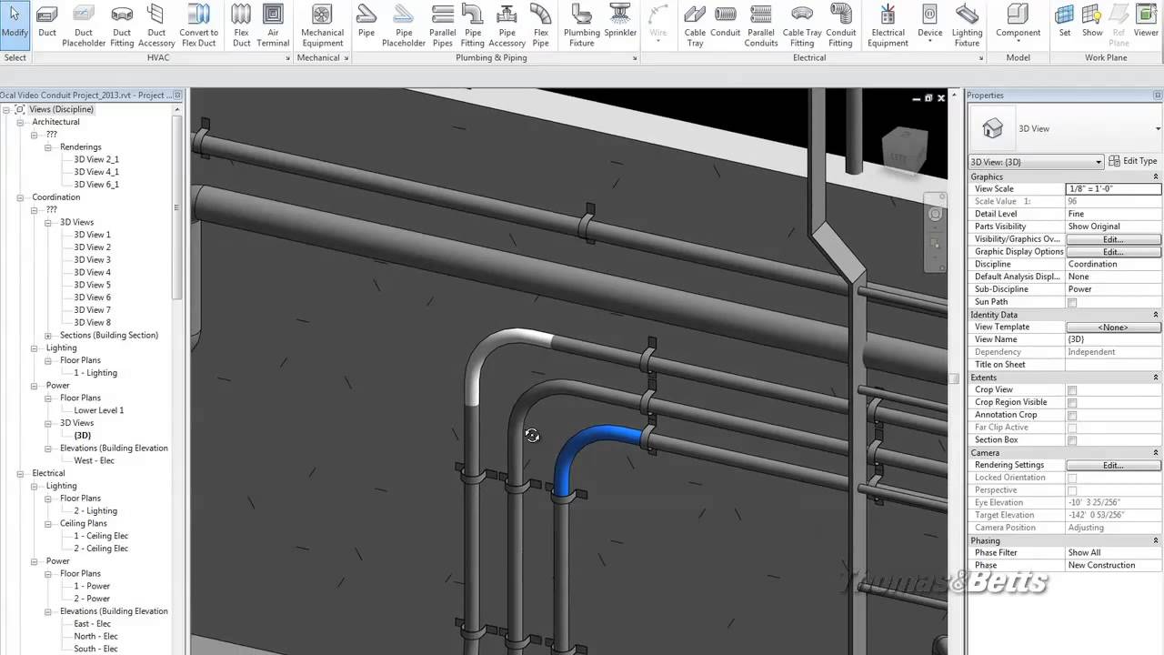 OCAL® Conduit System BIM Models