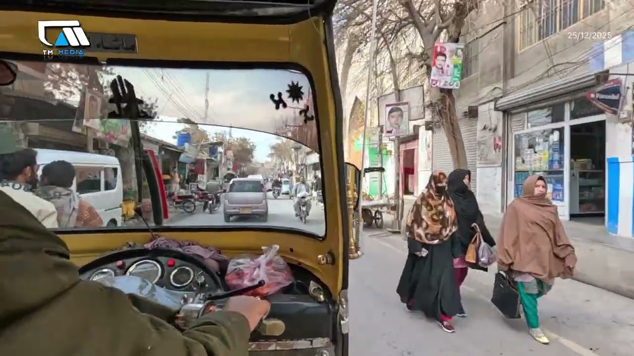 Rickshaw Vlog | Busy Khartar Road to Mezan Chowk