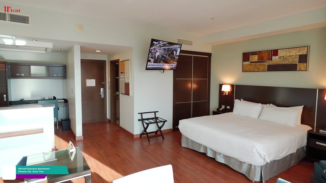 Marriott Executive Apartments Panama City, Finisterre  Room Tour