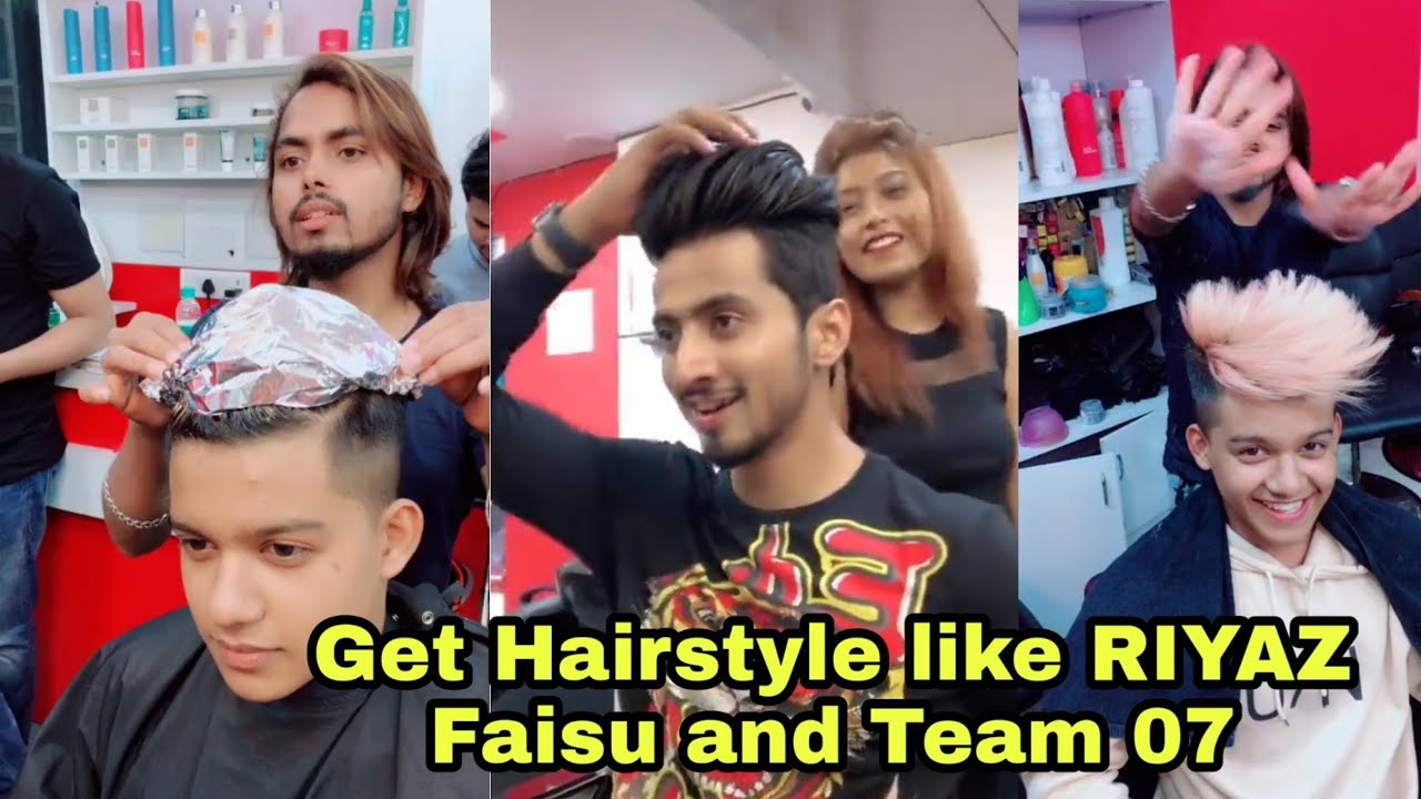Hairstyle Like Riyaz Faisu and Team07 | How to get Hairstyle Like Riyaz Faisu and Team07