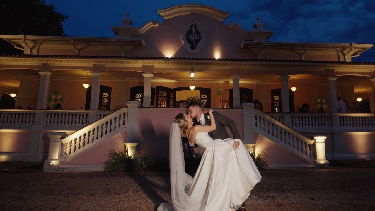 DESTINATION WEDDING Palacete Monte Alegre | Luiza e André | Noiva e Música | João do Filme
