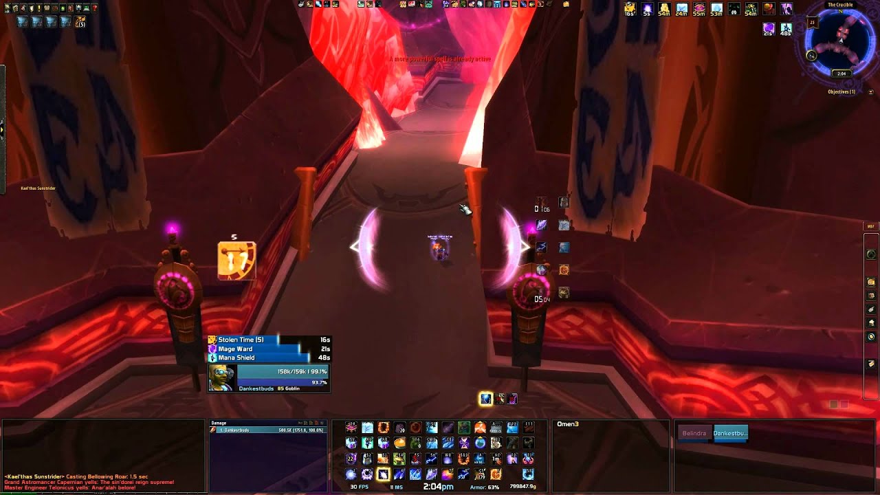 Arcane Mage Solo Kael'thas (Tempest Keep)