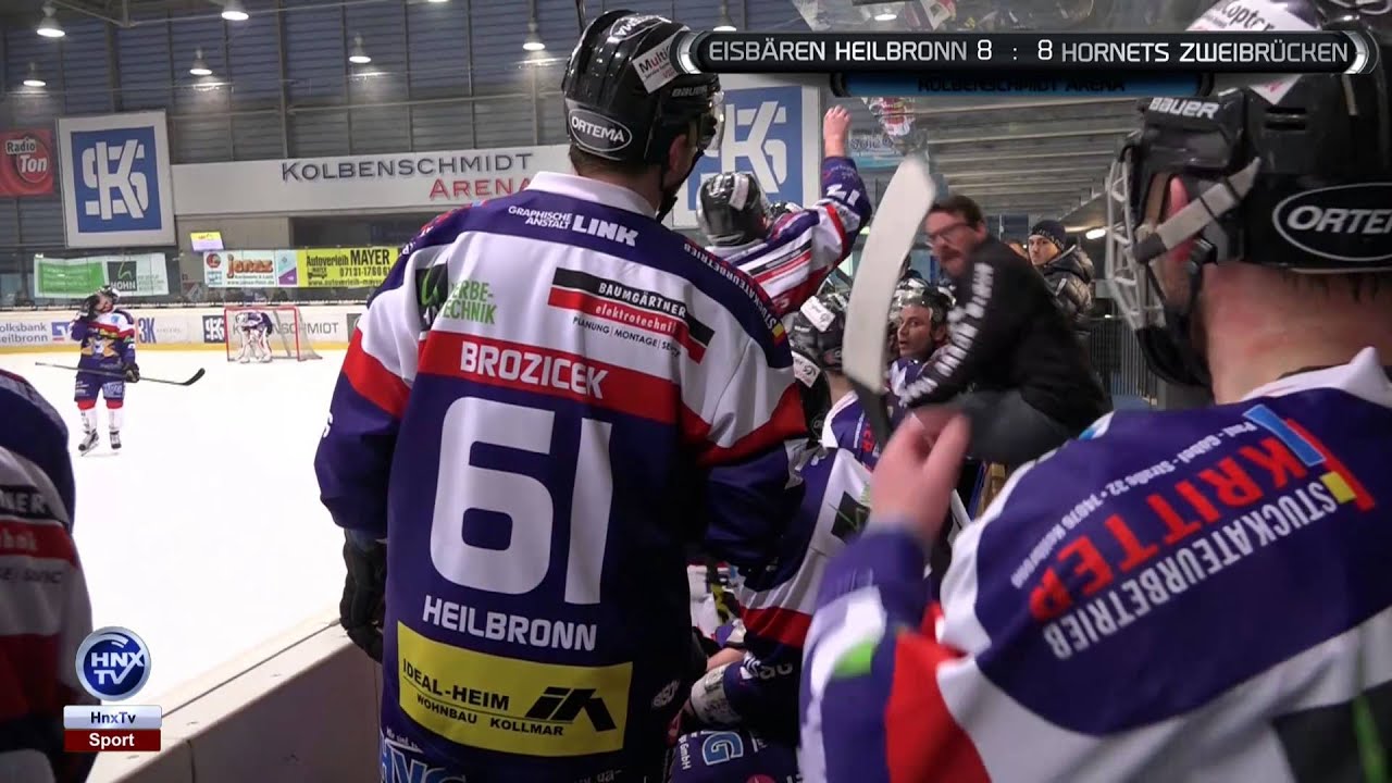 20.03.2016 Eisbären Heilbronn vs Hornets Zweibrücken 1.Finalspiel