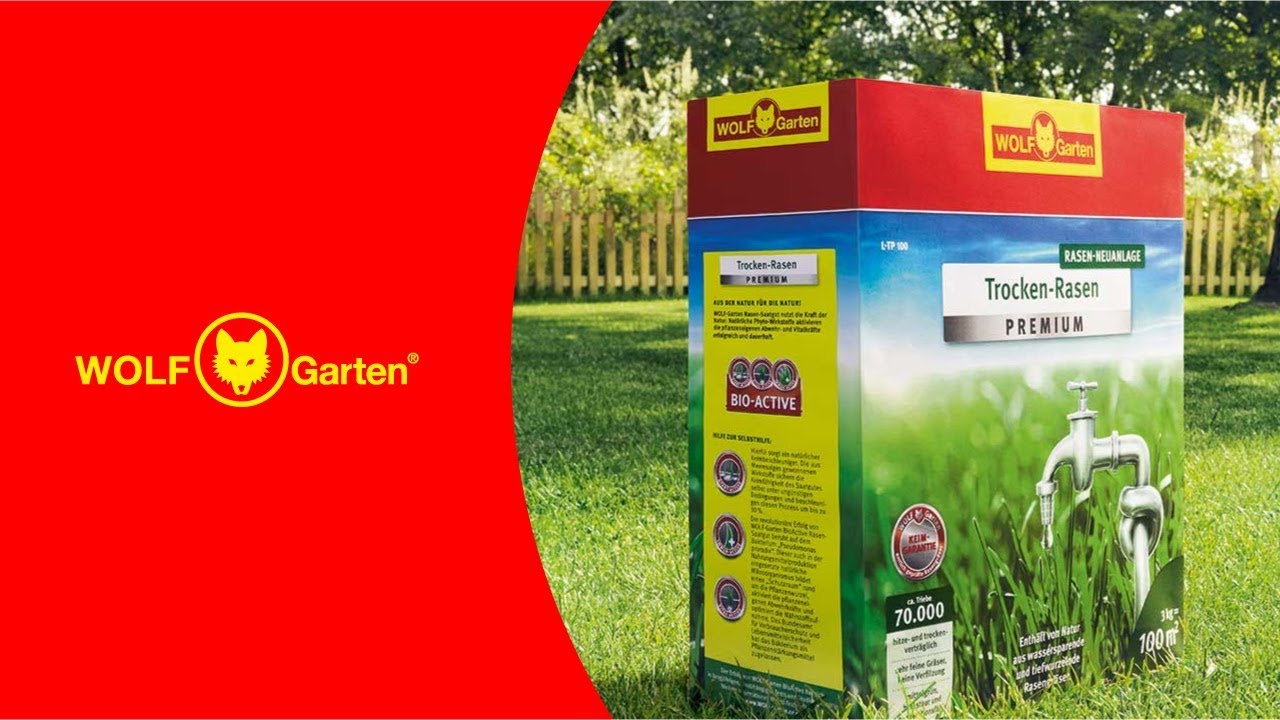 Zakładanie trawnika z produktami WOLF-Garten