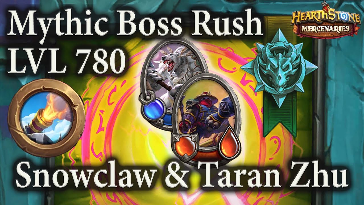 Rattlegore + AS vs. Snowclaw & Taran Zhu : LVL 780 Day 1
