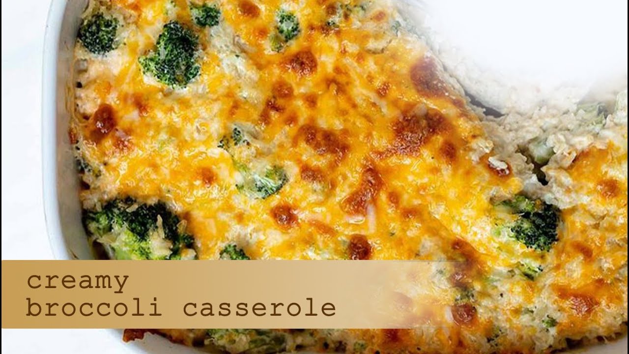 Cheesy broccoli casserole | keto meals ideas