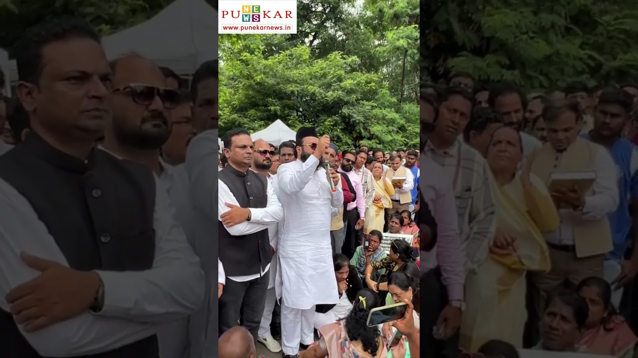 Christian Community Stages Massive Protest at Pune Collector Office Over BJP MLA’s Remarks