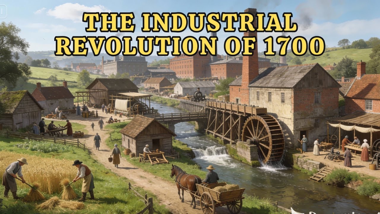 The entire history of the Industrial Revolution of 1700 (Recreated using AI)