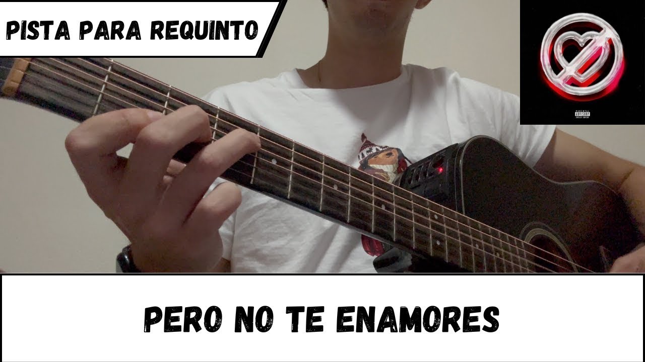 Pista para requinto | Pero No Te Enamores | Fuerza Regida