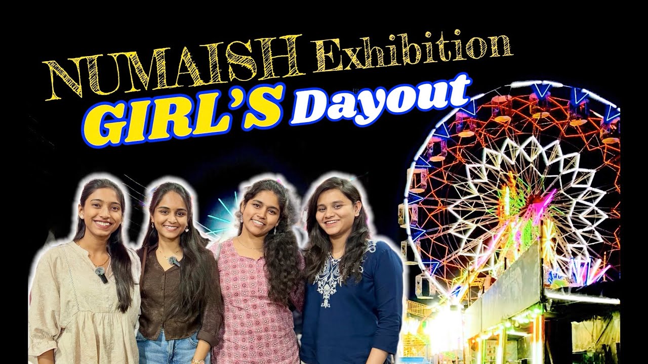 Girls Day Out at Numaish 💃💕 | Hyderabad Vlog 2026