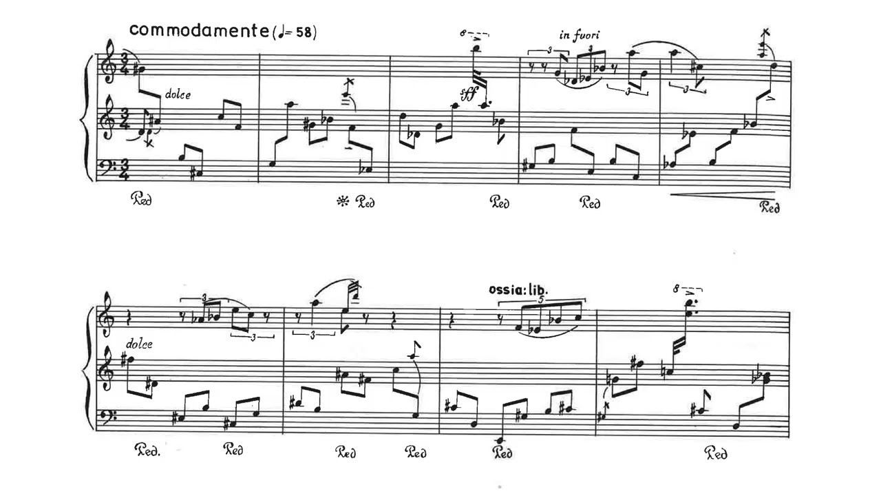 Jacqueline Fontyn - Le Gong for Piano (1980) [Score-Video]