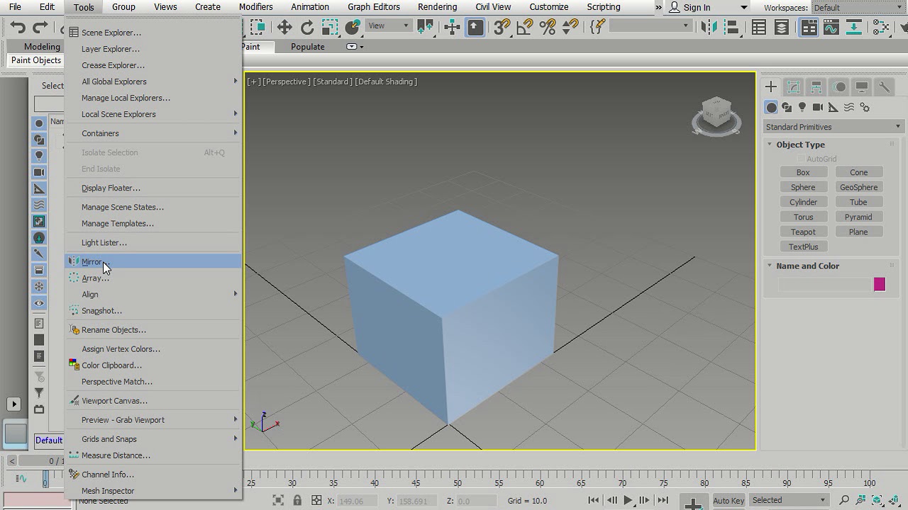 3ds Max 2019 - Cloning techiniques
