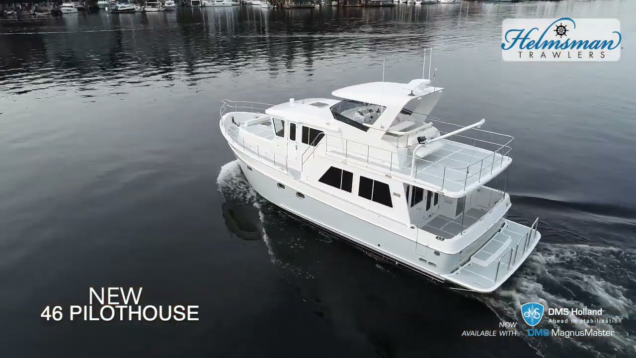 2025 Boat Show Video Played Aboard 38E Demonstration Trawler