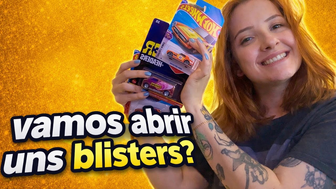 Vem abrir uns blisters comigo - Hotwheels e Matchbox