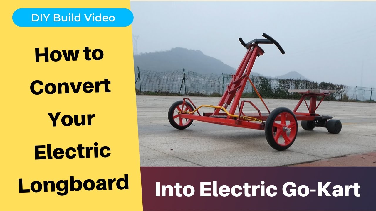 Easy Electric longboard DIY Go-Kart Conversion Kit
