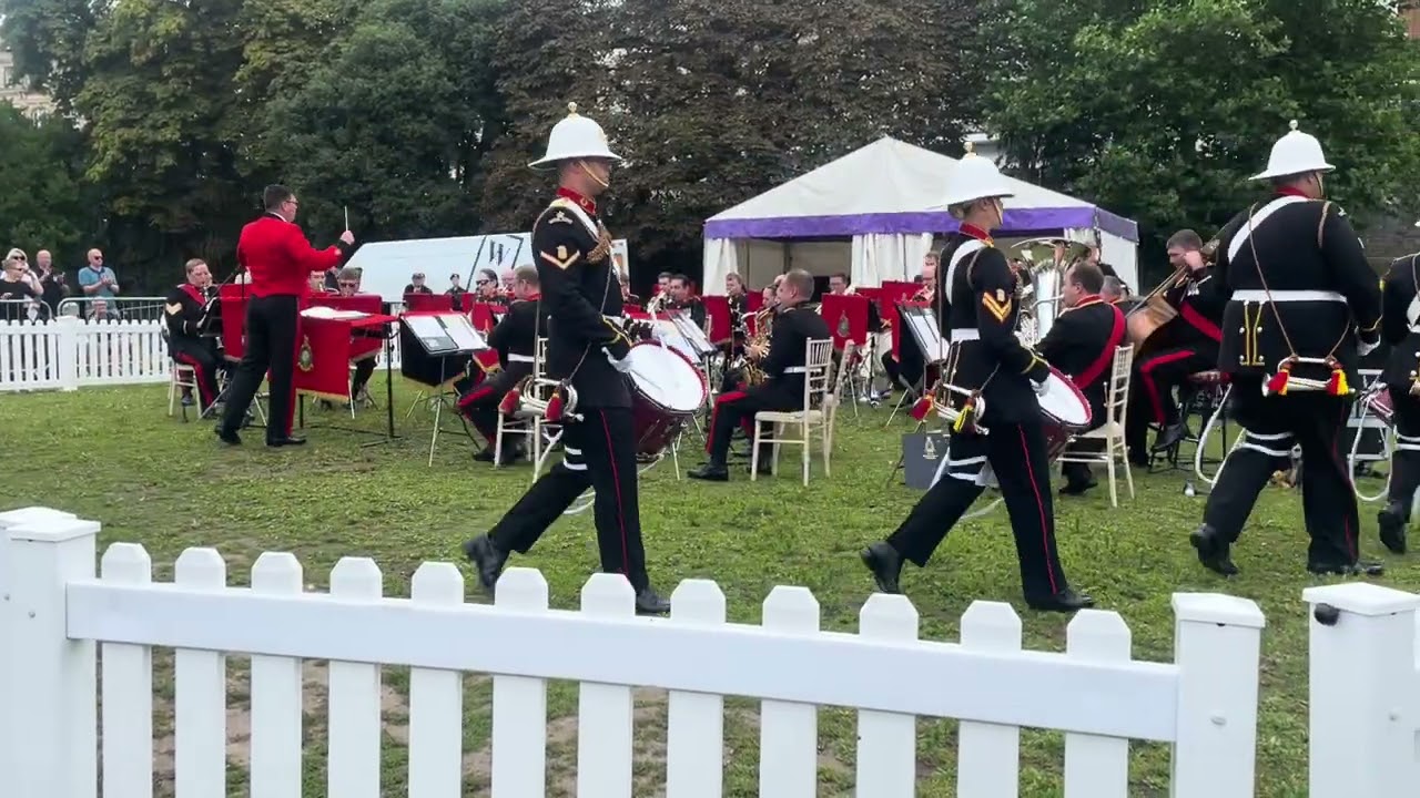 Royal Marines Band Collingwood concert Bournemouth airshow