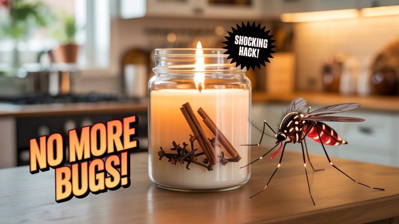 How to make a natural bug-repelling candle