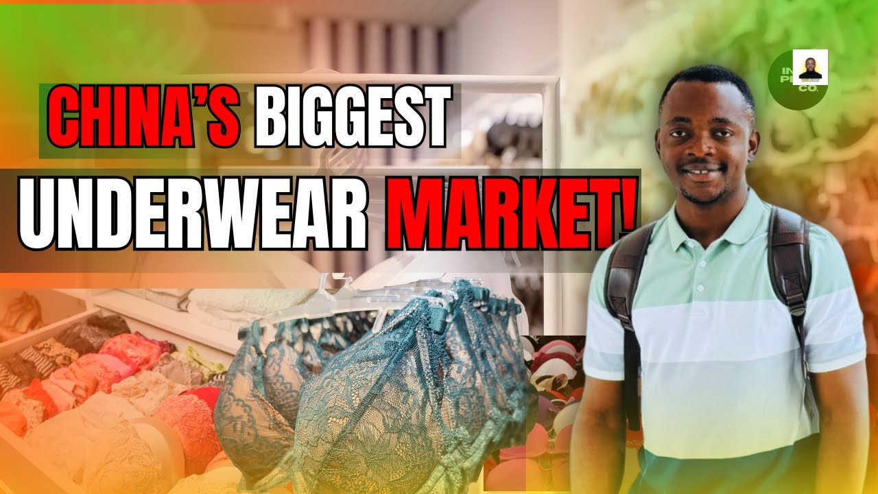 Cheap Ladies Bra & Underwear in China 🇨🇳 | Guangzhou Wholesale Market Tour