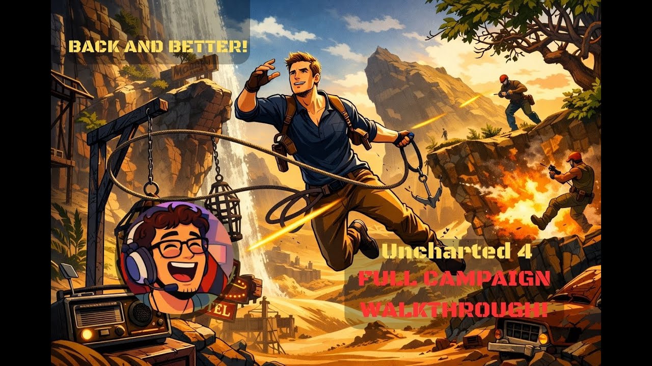 BACK AND BETTER! | Uncharted 4 A Thief's End FULL GAME LIVE STREAM