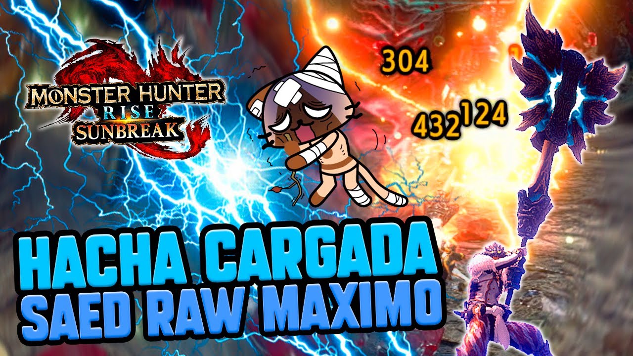 La combinación secreta para Hacha Cargada (Build: HC SAED) | MH Rise Sunbreak