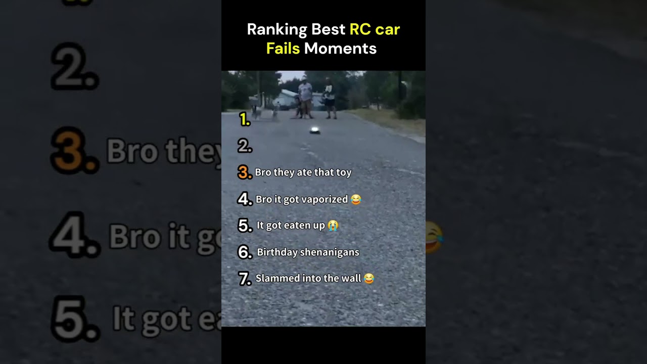 Top 7 Funniest RC Car Fails Ever