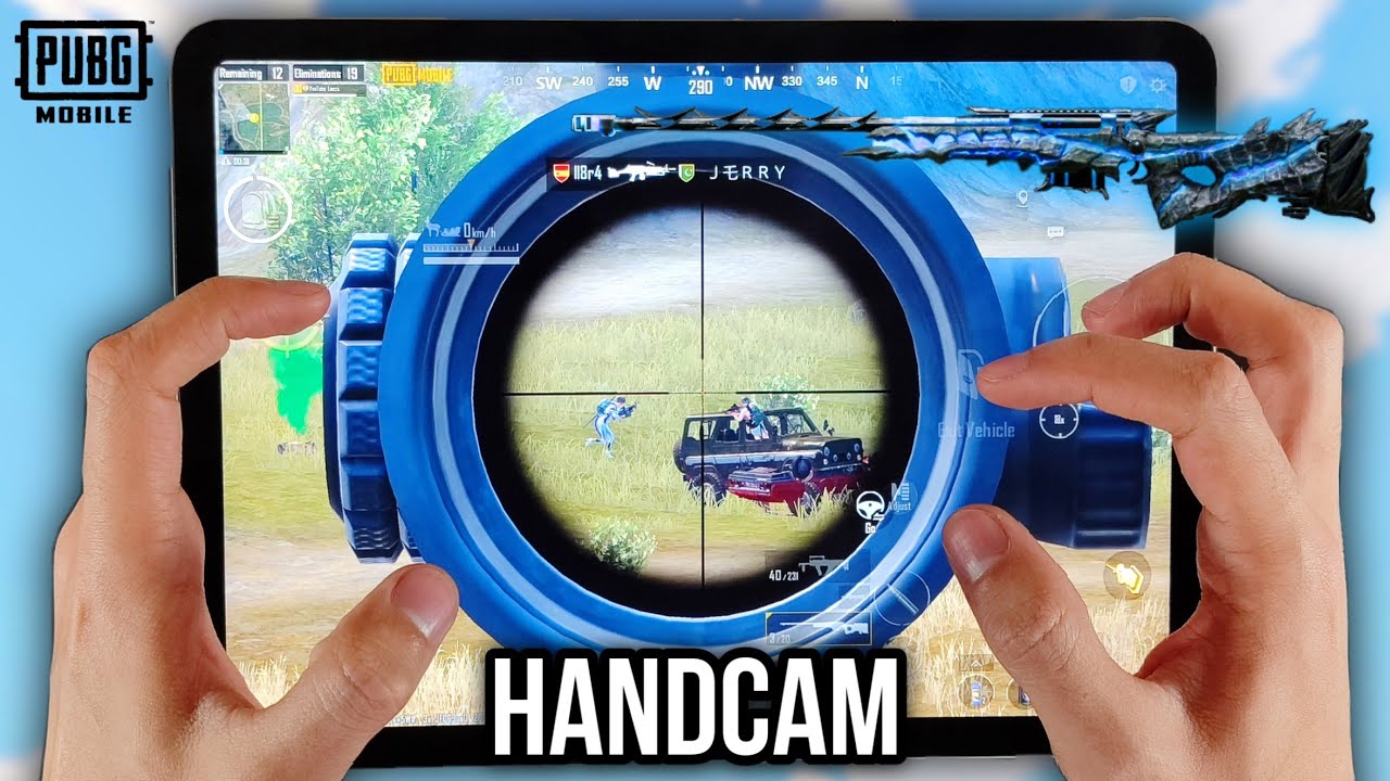BEST LOOT GAMEPLAY AWM + GROZA 😍 HANDCAM  | PUBG MOBILE