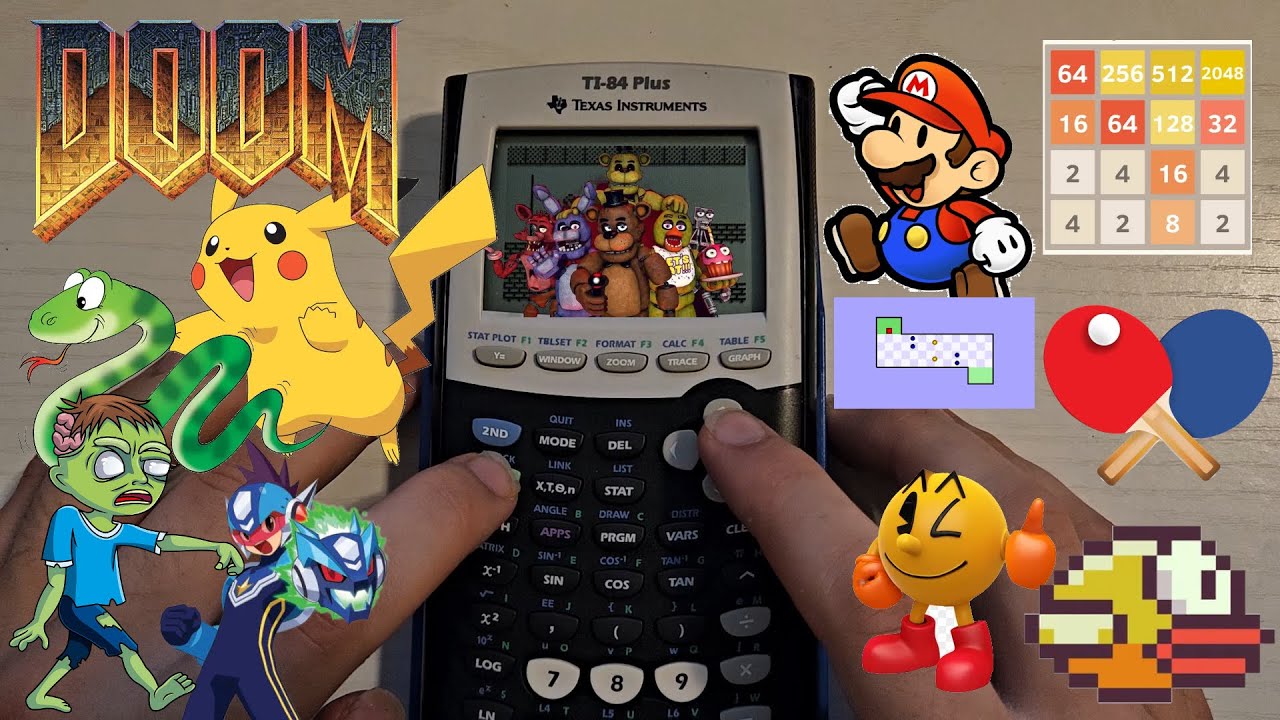 How To Get Games (updated for 2023) on TI-84 Plus!