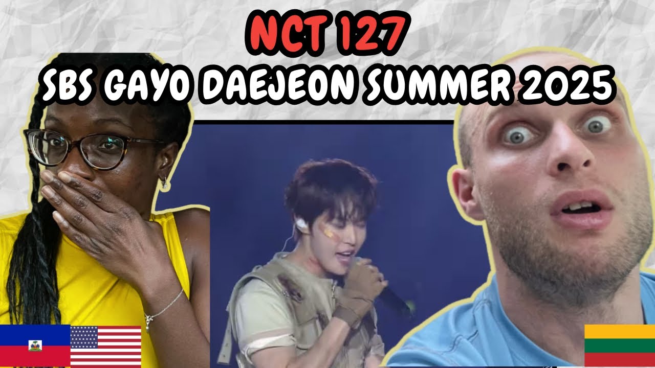 РЕАКЦИЯ НА NCT 127 — живое выступление на SBS Gayo Daejeon летом 2025 | ПЕРВЫЙ СМОТР