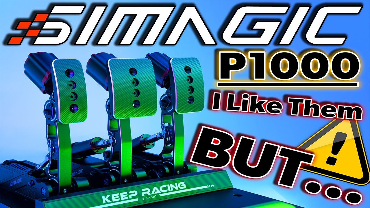 Race-Changing SIMAGIC P1000 Pedals Review: A Must-Watch for Sim Racing Fans