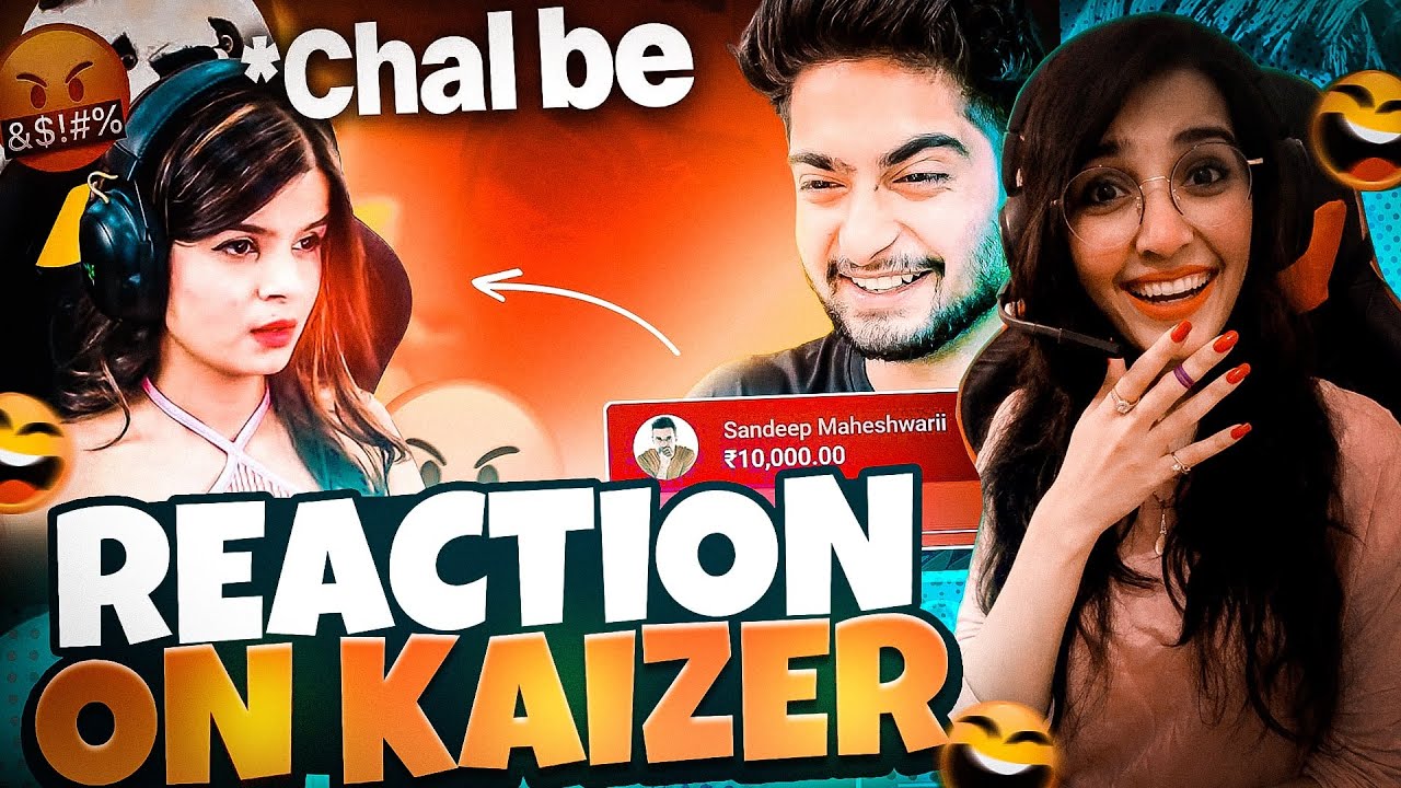 JIA PLAYS REACTING ON @KAIzER574  | Roasted Beautiful Streamers 🤣 ft. @Krutika Plays | PART 3