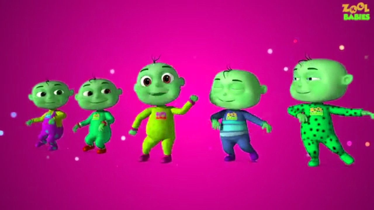 Five Little Babies Dancing on The Beat Sprta ( Sponsored By: Preview 2 Effects )