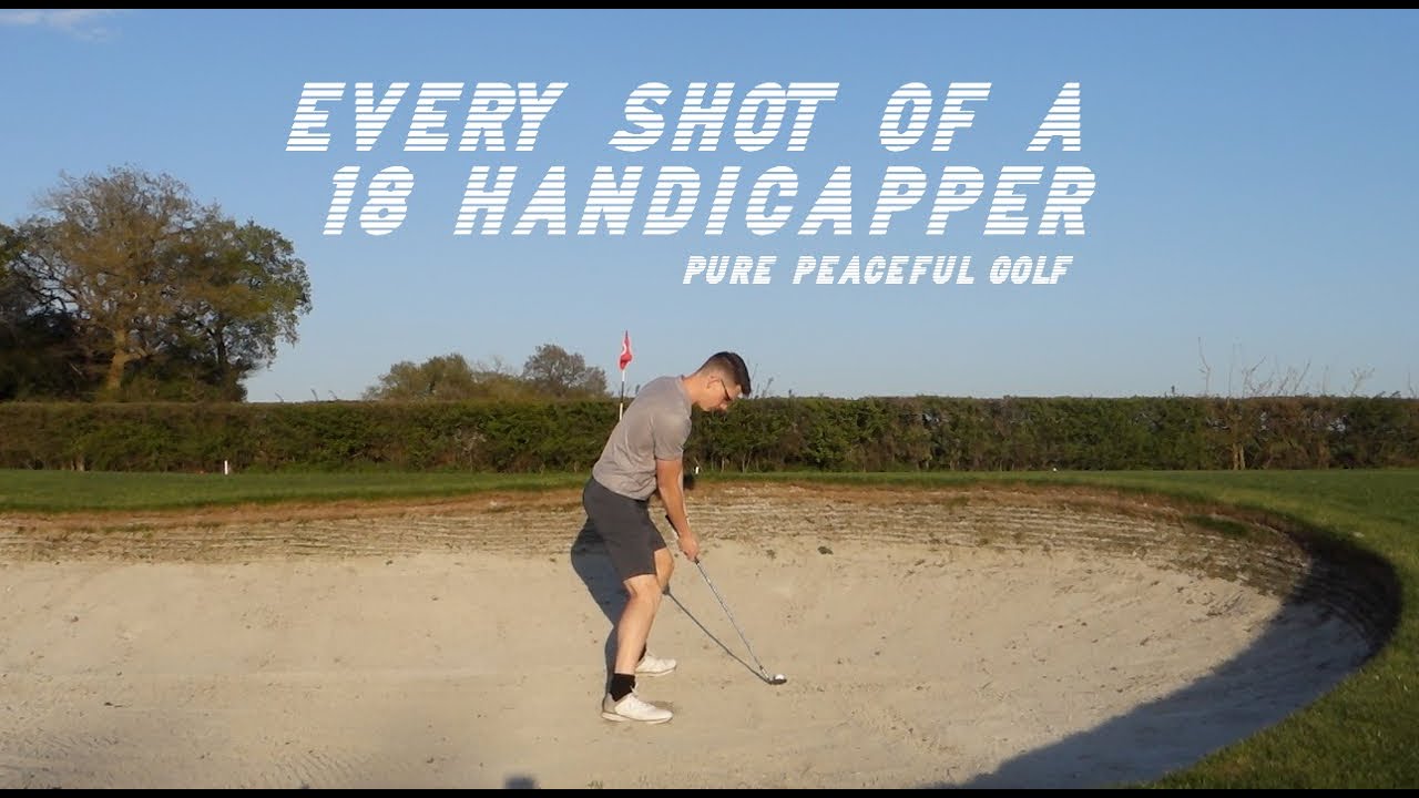 Every Shot of a 18 Handicap Golfer's round | Quick 6 Holes | Peaceful Golf with shot tracers
