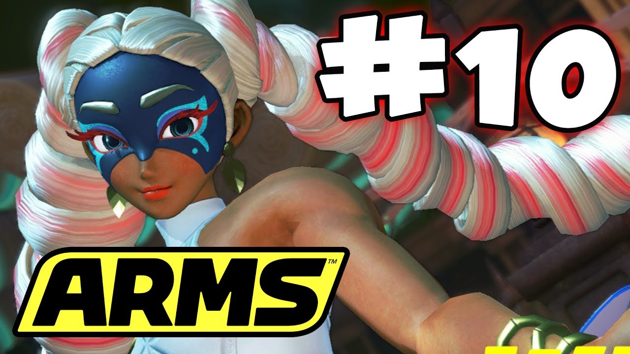 ARMS - Nintendo Switch - Part 10 - Twintelle! (HD Gameplay Walkthrough)