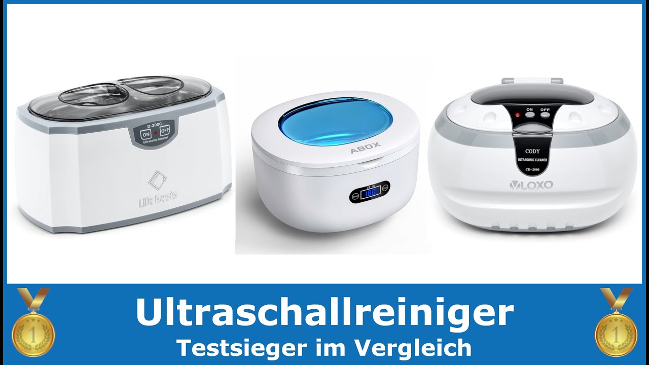 Die besten Ultraschallreiniger (TOP 5) 2024 🥇 Testsieger im Vergleich (Uhren, Brillen oder Schmuck)